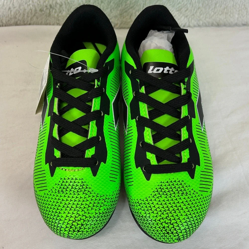Lotto Sector Youth Soccer Cleats Neon Green Black Size 12M New in Box